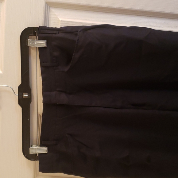 Vintage 1960s 1970s Black Dress Pants Size 31 - Picture 3 of 6